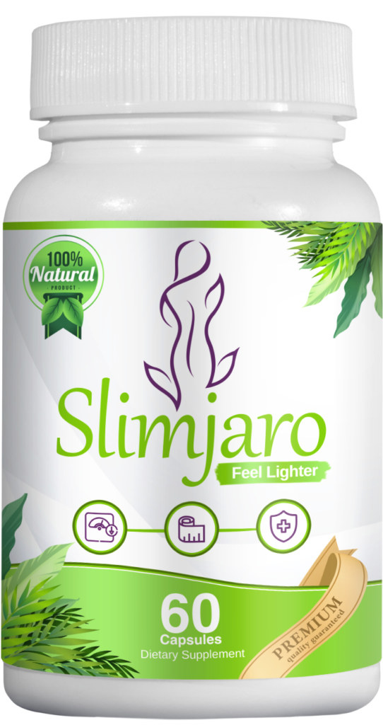 Slimjaro supplement bottle front label